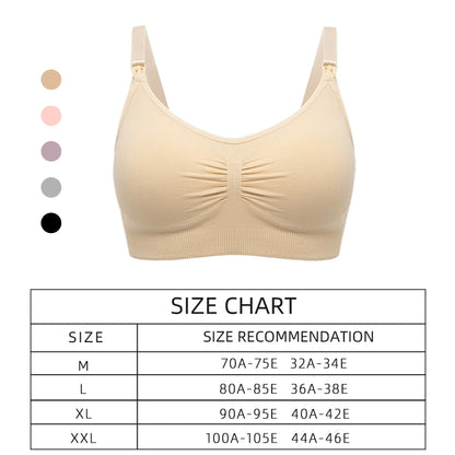 Seamless Maternity Nursing Bra
