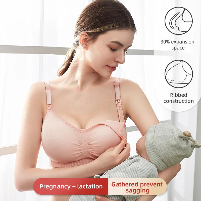 Seamless Maternity Nursing Bra