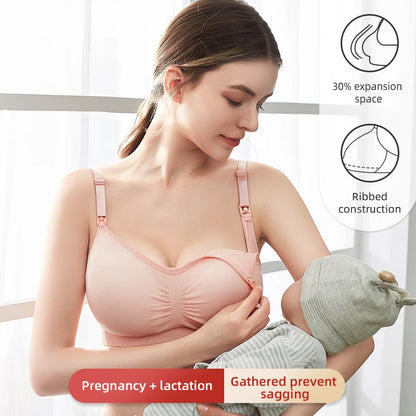 Seamless Maternity Nursing Bra