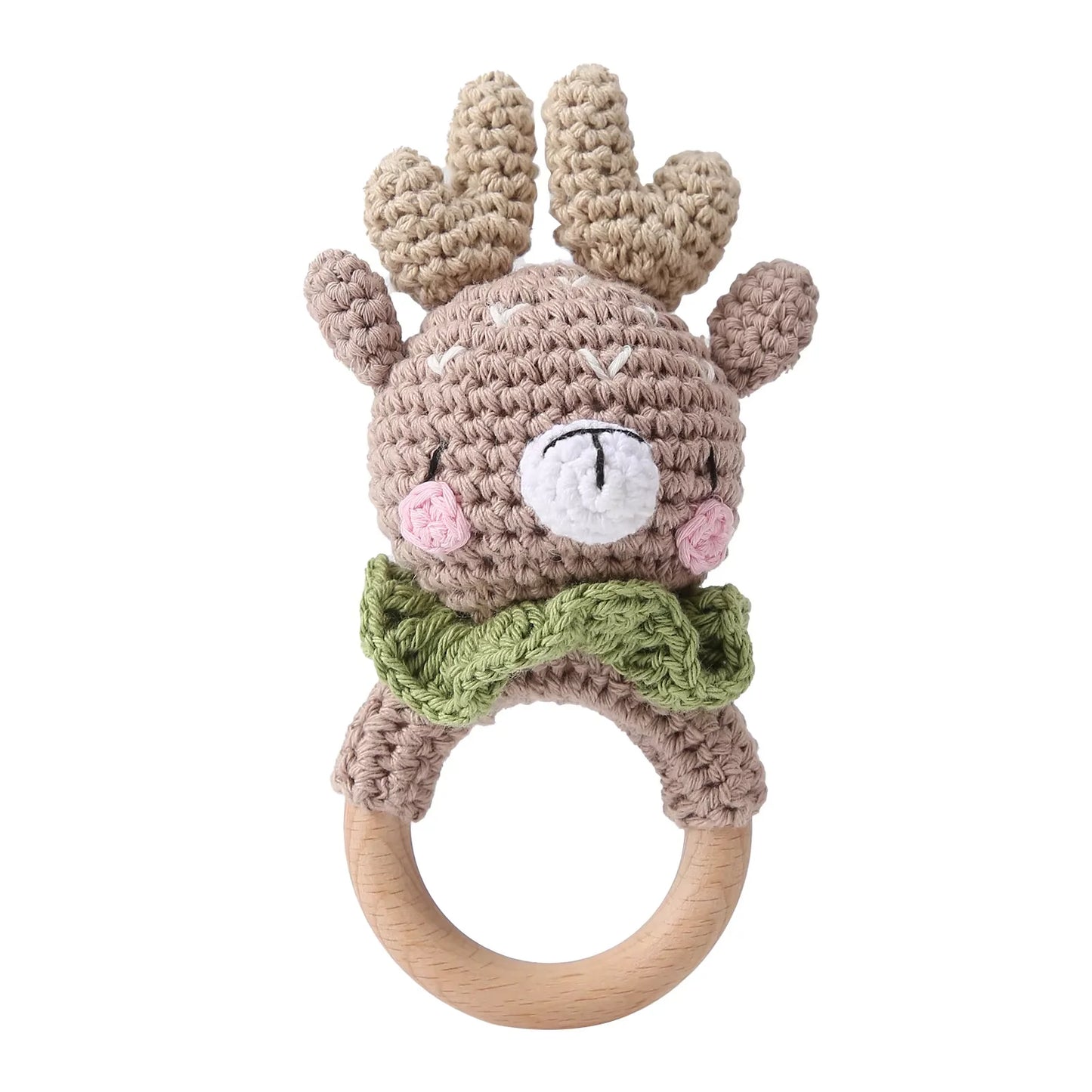 Soft Crochet Animal Teether