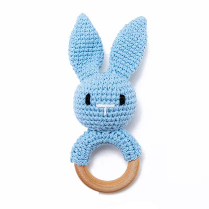 Soft Crochet Animal Teether
