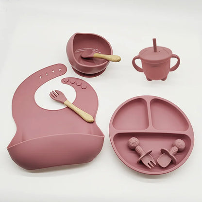 Baby Silicone Tableware Set