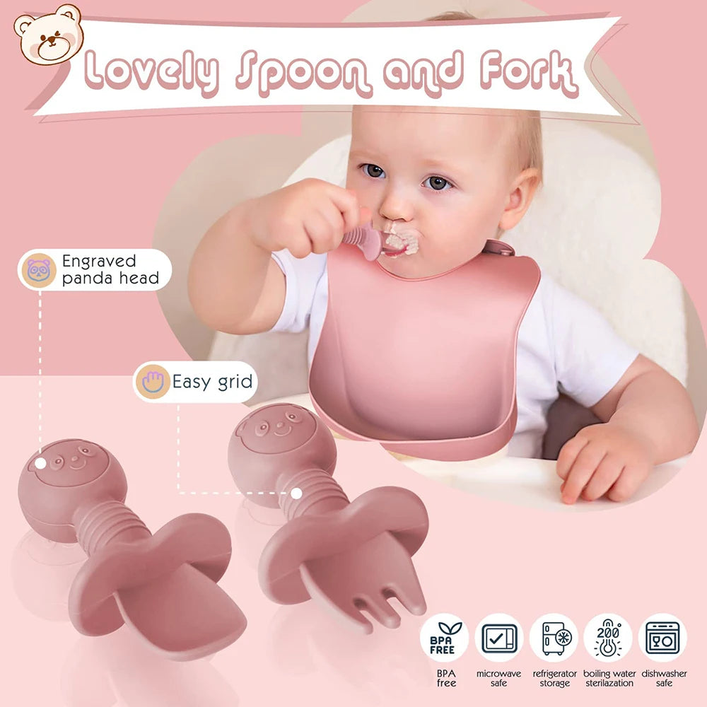 Baby Silicone Tableware Set