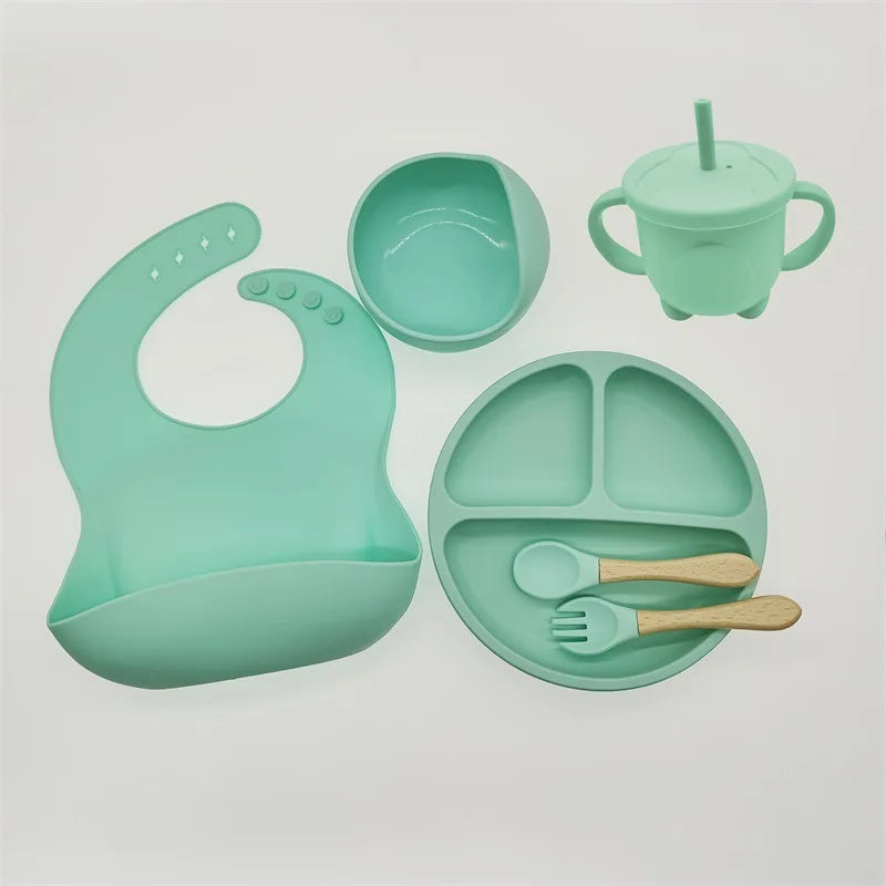 Baby Silicone Tableware Set