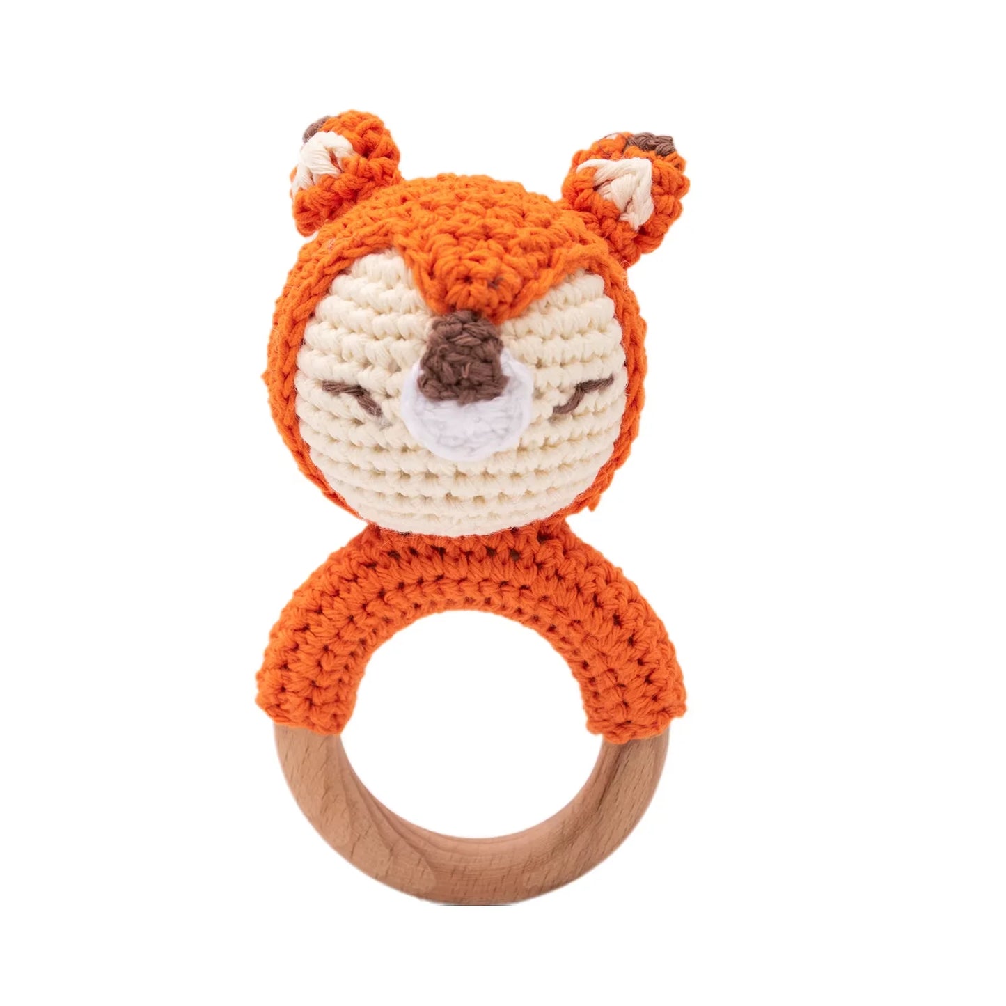 Soft Crochet Animal Teether