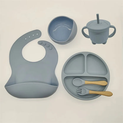 Baby Silicone Tableware Set