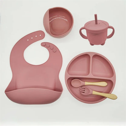 Baby Silicone Tableware Set