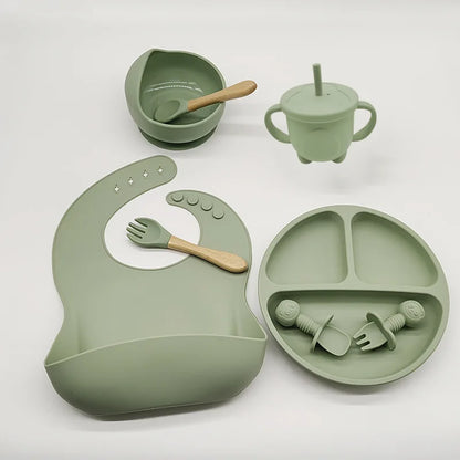 Baby Silicone Tableware Set