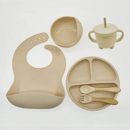 Baby Silicone Tableware Set