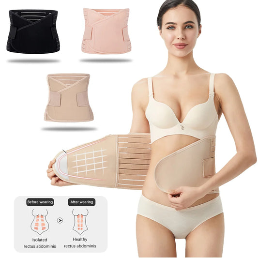 Postpartum Belly Support Wrap – 2-in-1 Waist & Pelvic Recovery Band