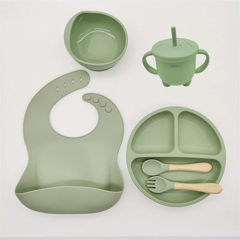 Baby Silicone Tableware Set