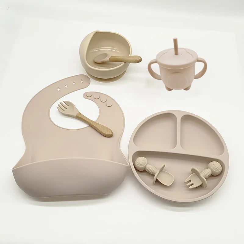 Baby Silicone Tableware Set