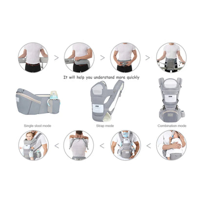 3-in-1 Ergonomic Baby Carrier