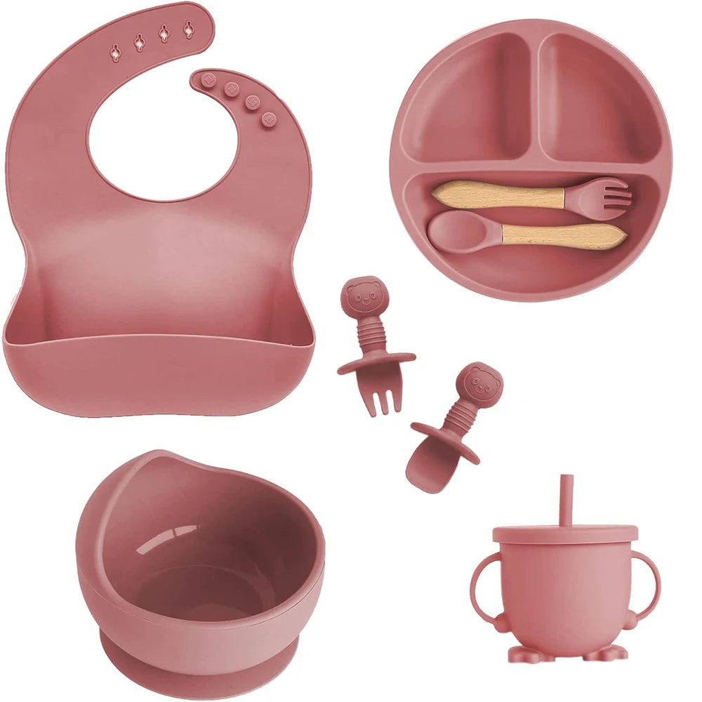 Baby Silicone Tableware Set