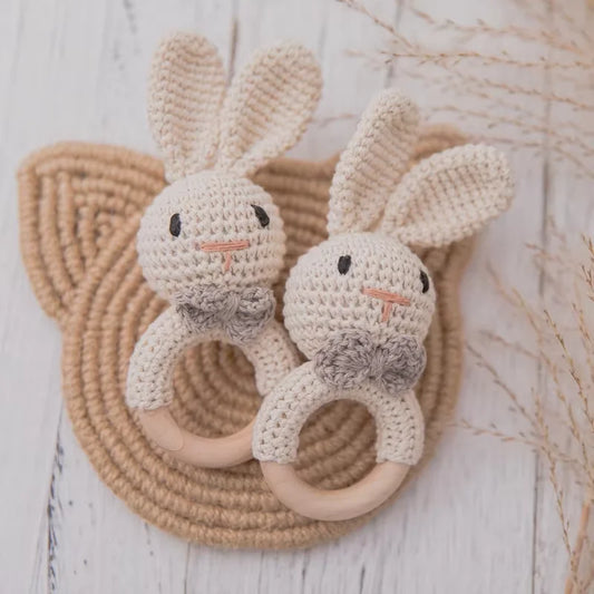 Soft Crochet Animal Teether