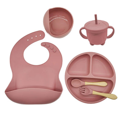 Baby Silicone Tableware Set
