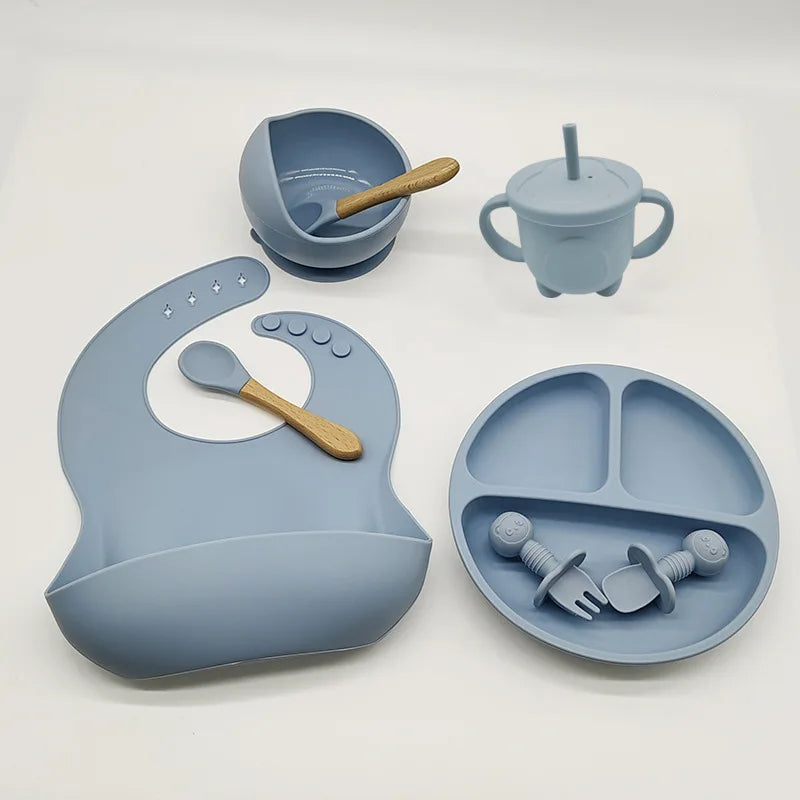 Baby Silicone Tableware Set